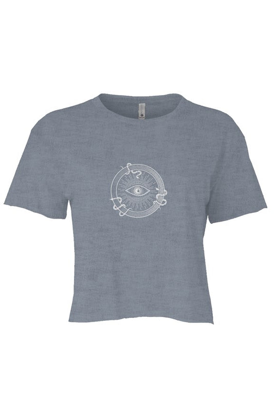 All Seeing Eye - Festival Womens Cali Crop V2