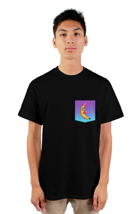 Boring Bananas Co #5700 Grafix Pocket T - Purple Haze
