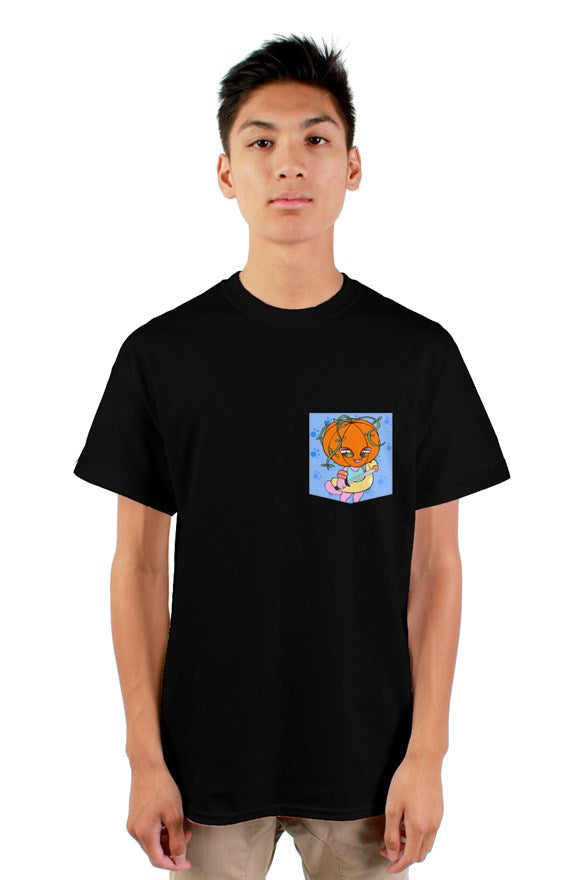 LoFi Kitties #773 Grafix Pocket T - Lil Punkin