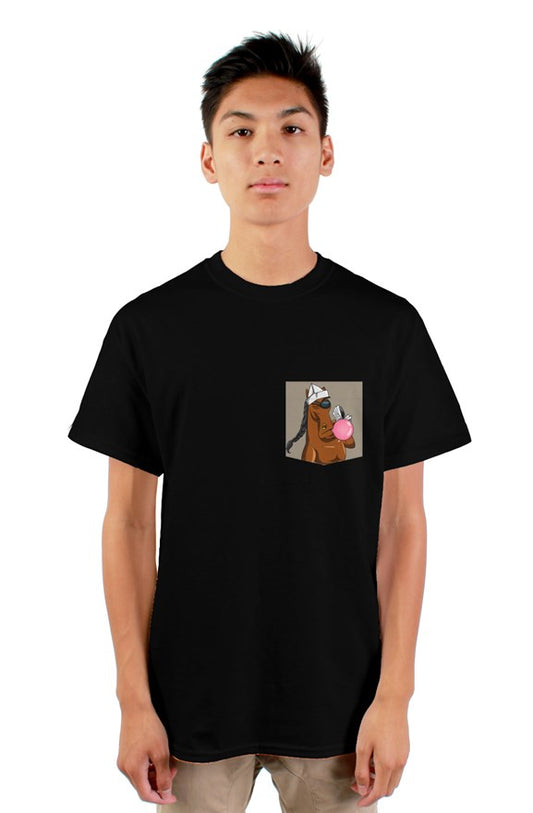 Unstable Horses Yard #7475 Grafix Pocket T - Bubblegum Pirate