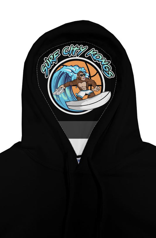 Surf City Kongs Inaugural Season- Graphic-Lined Hood - pullover hoody