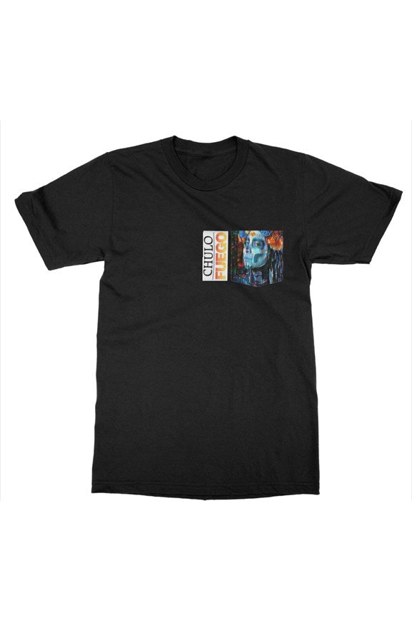 Chulo Fuego Daily Fuego Dia 13 - CF logo V2- gildan mens t shirt