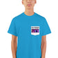 NFT Degen Men's T-Shirt with Graphic Pocket