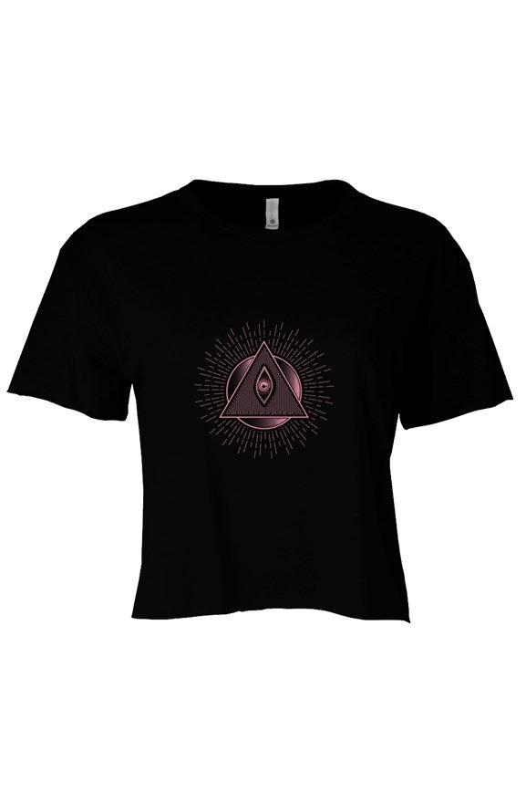 All Seeing Eye - Festival Womens Cali Crop