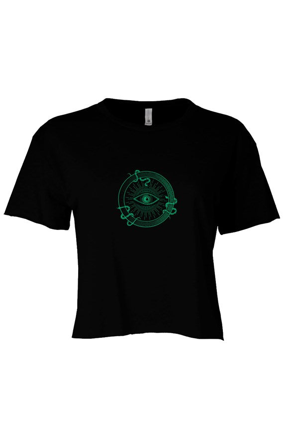 All Seeing Eye - Festival Womens Cali Crop