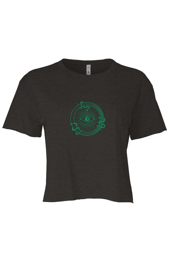 All Seeing Eye - Festival Womens Cali Crop V2