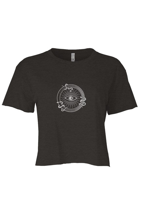 All Seeing Eye - Festival Womens Cali Crop V2