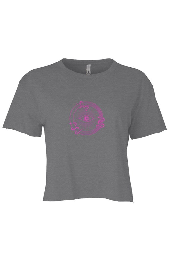 All Seeing Eye - Festival Womens Cali Crop V2