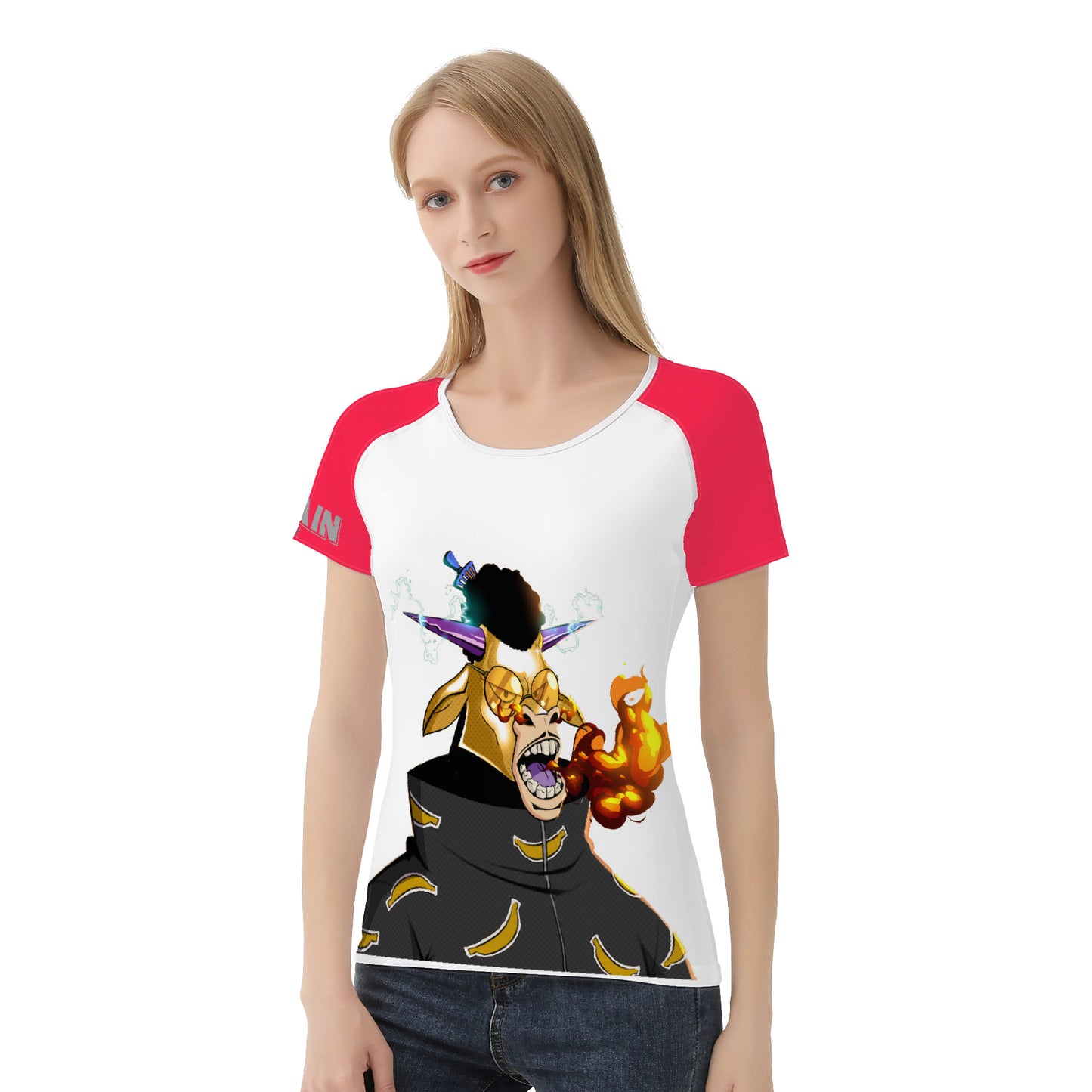 NFH VILLAIN StreetWear - All Over Print - Women's T Shirt V2