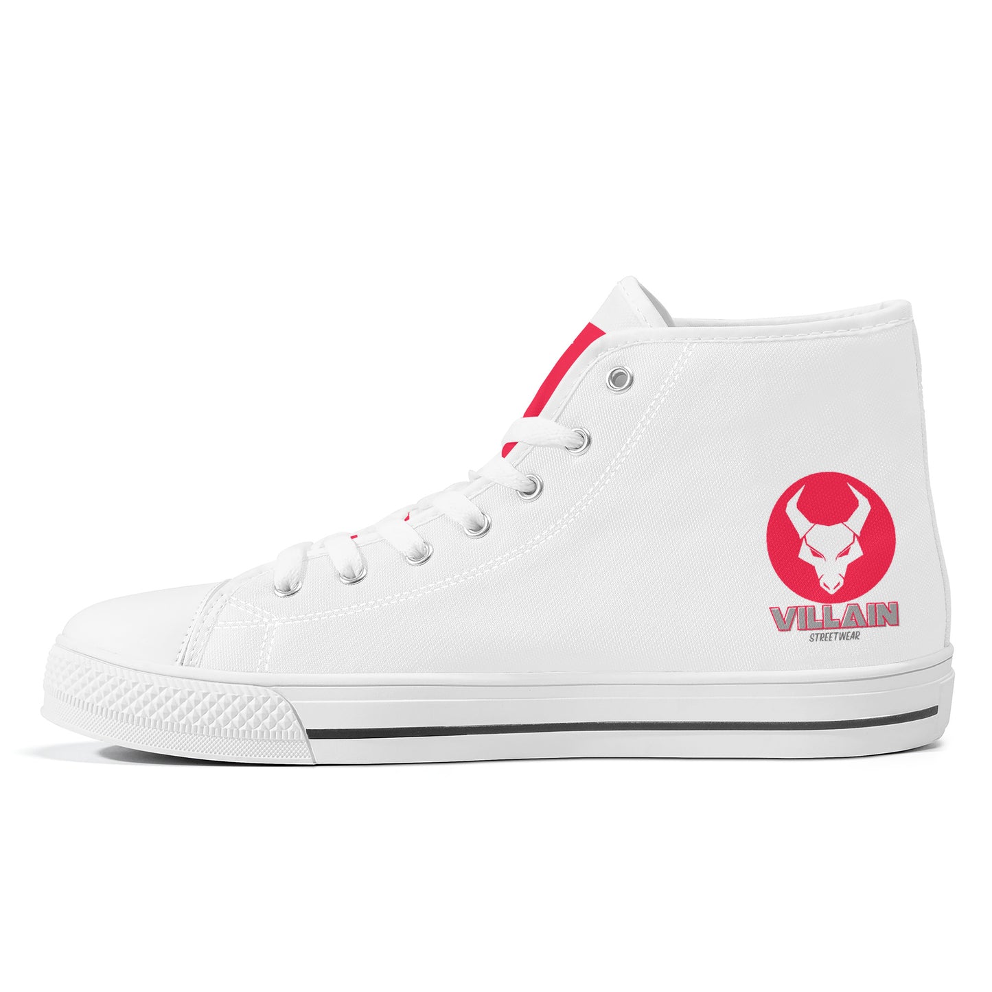 NFH VILLAINS Uncle Chuck's Hi-Top Canvas Shoes V2