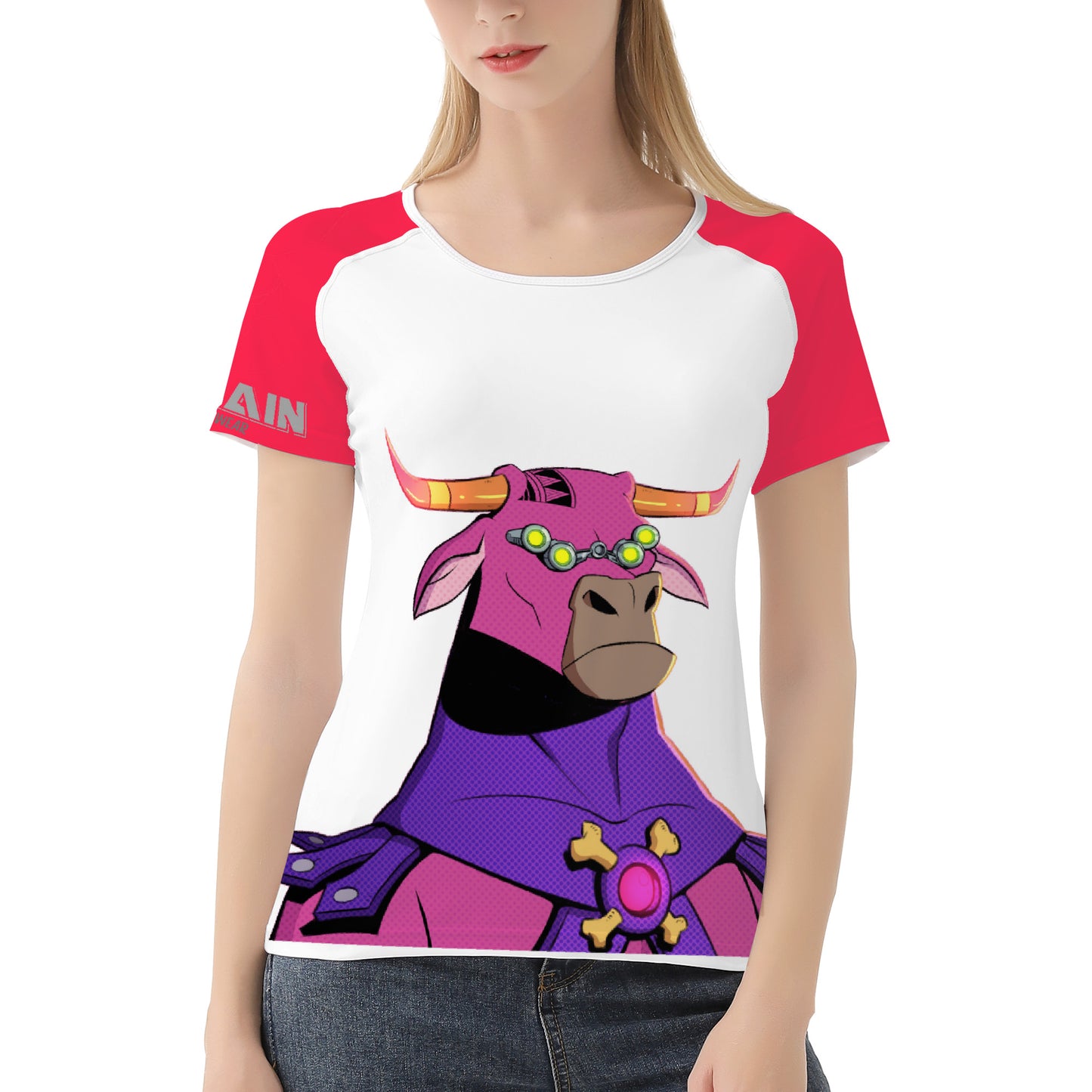 NFH VILLAIN StreetWear - All Over Print - Women's T Shirt V1