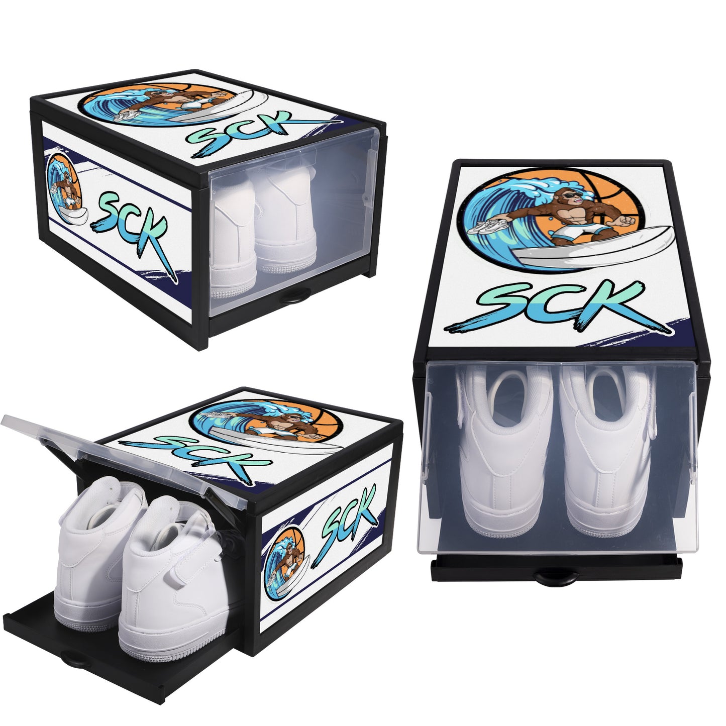 Surf City Kongs Custom Printed Shoe Box V2