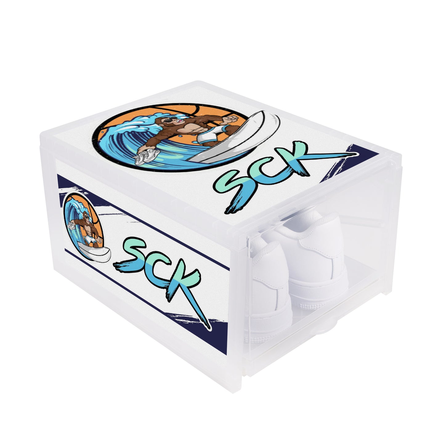 Surf City Kongs Custom Printed Shoe Box V2