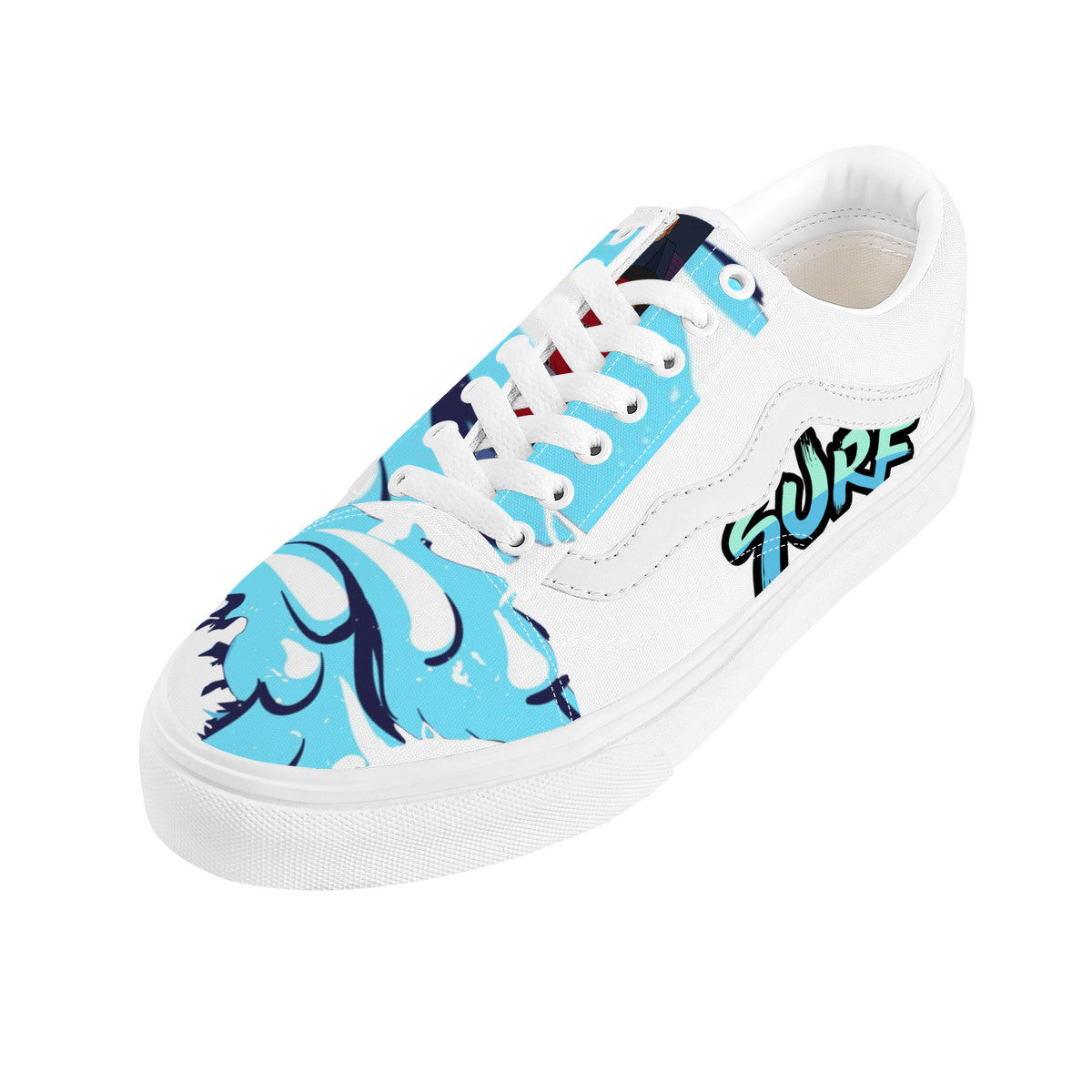 Surf City Kongs - Low Top Flat Sneaker - V1