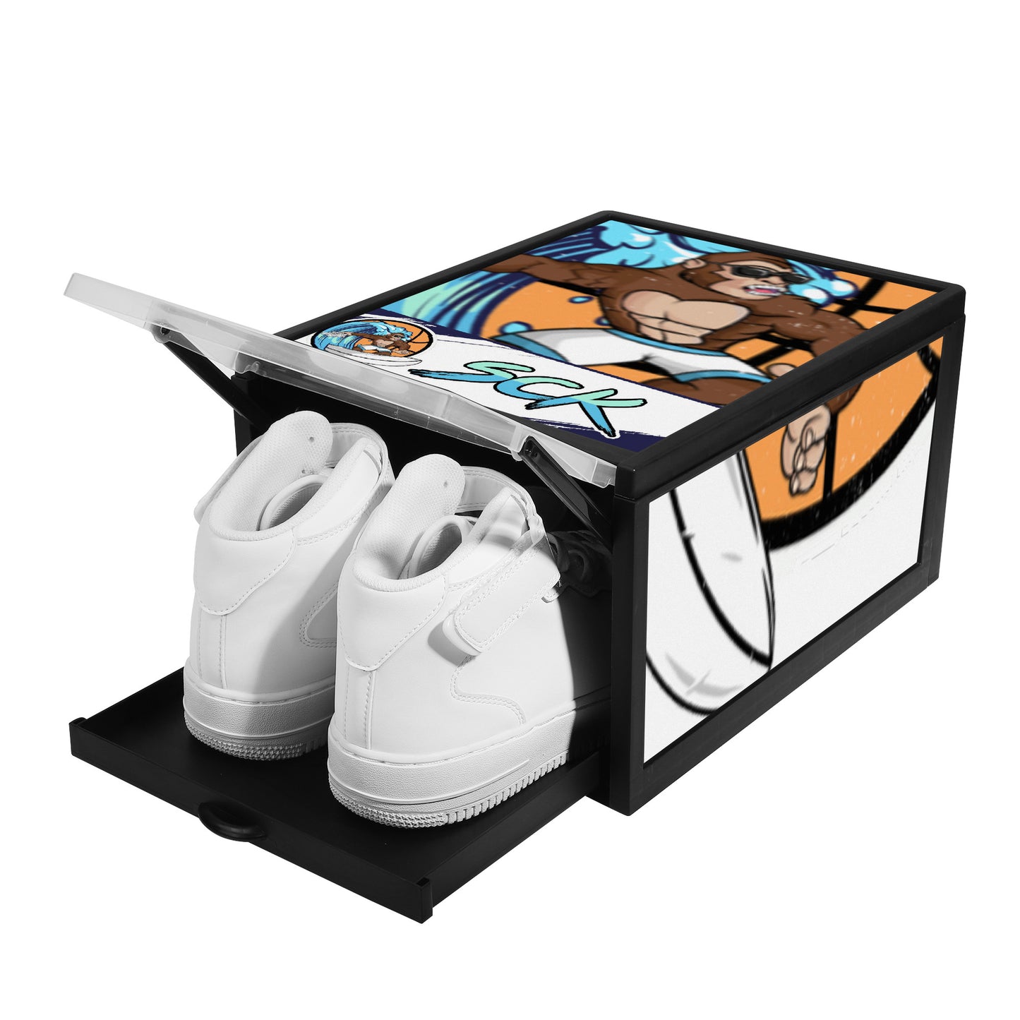 Surf City Kongs Custom Printed Shoe Box V1