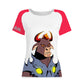 NFH VILLAIN StreetWear - All Over Print - Women's T Shirt V3