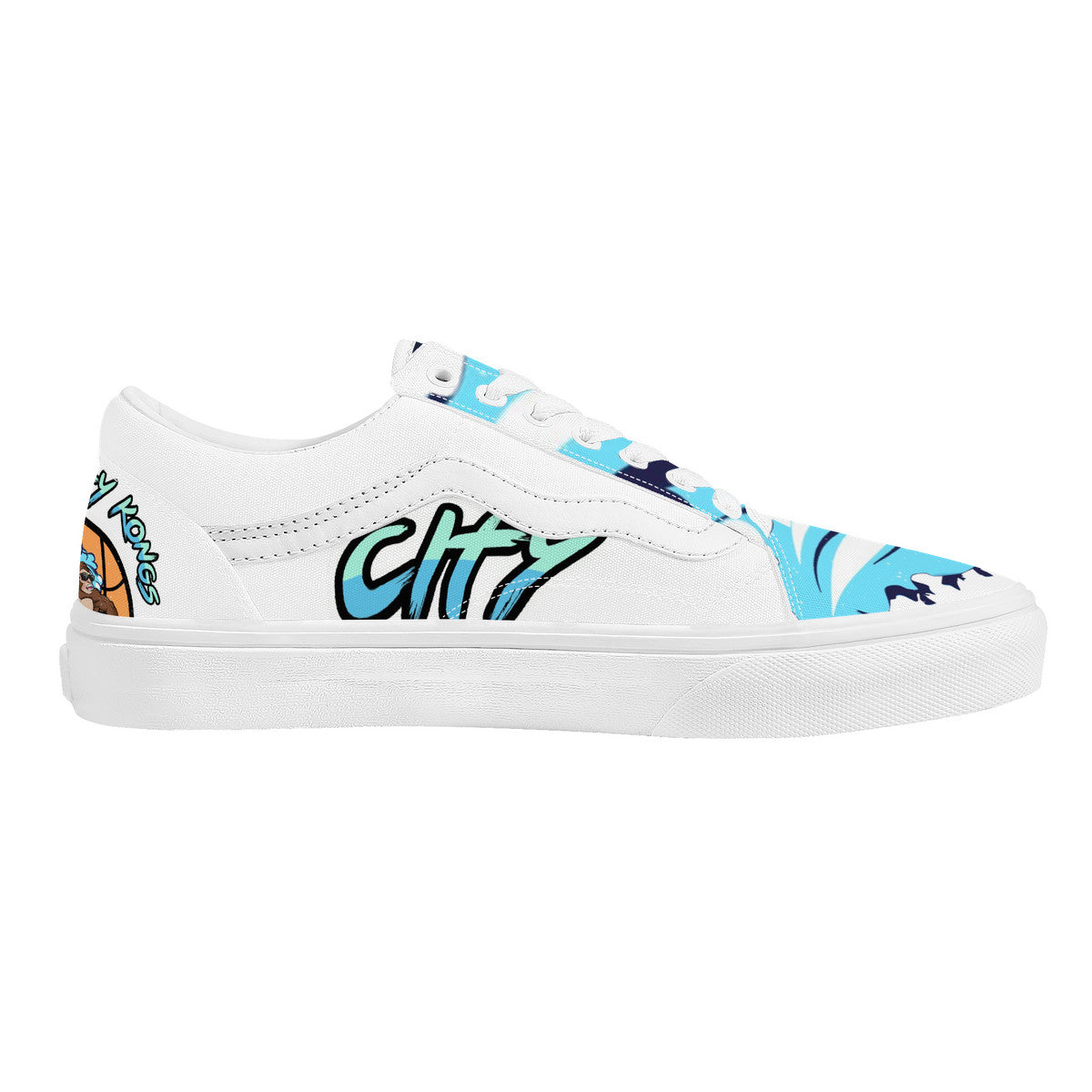 Surf City Kongs - Low Top Flat Sneaker - V1