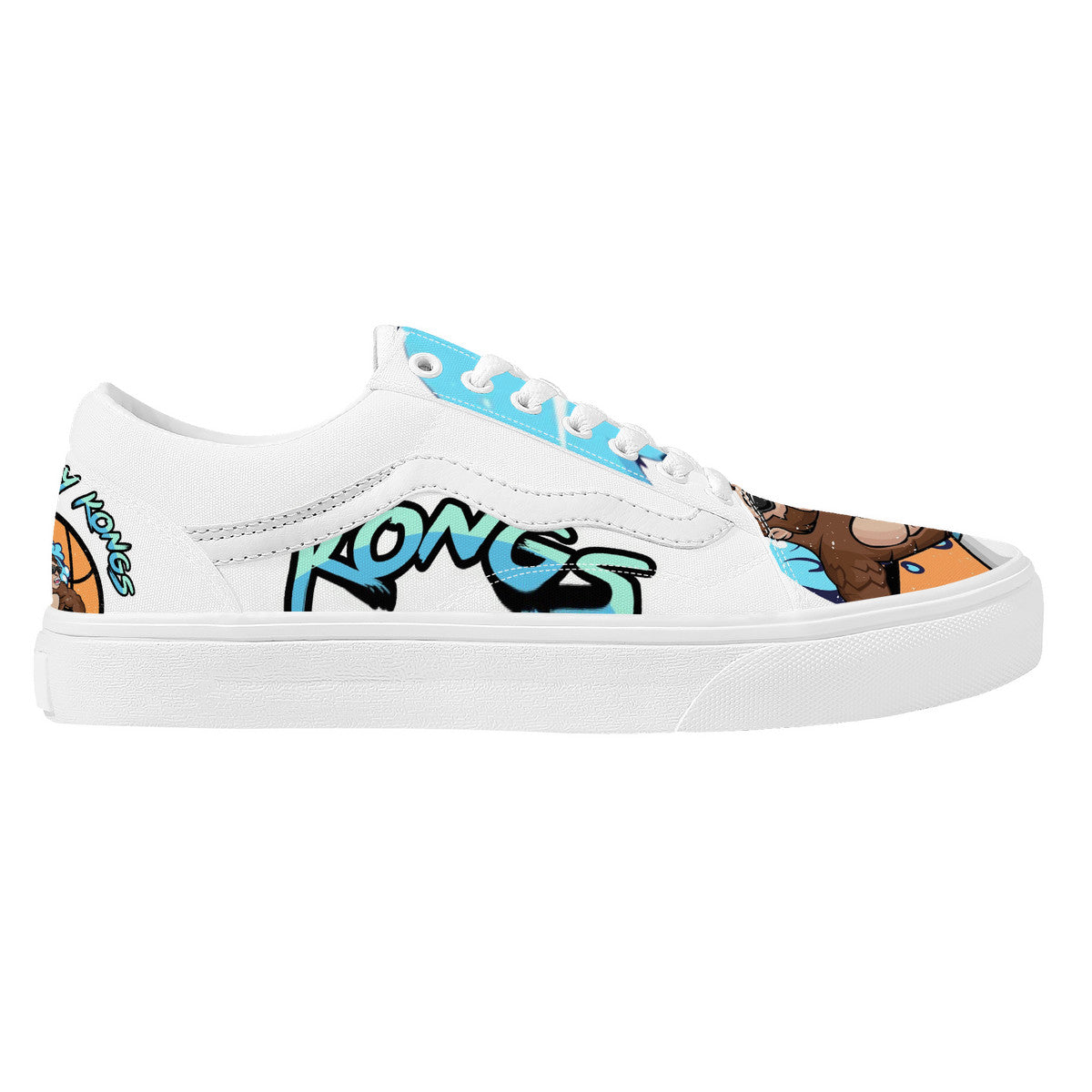 Surf City Kongs - Low Top Flat Sneaker - V1