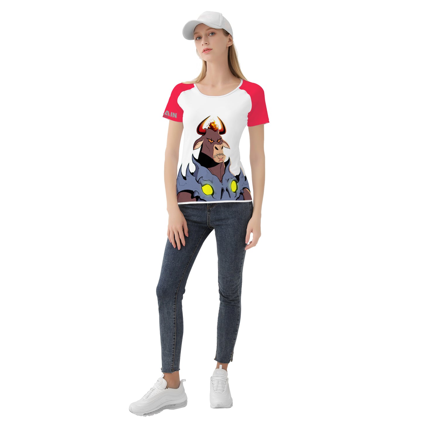 NFH VILLAIN StreetWear - All Over Print - Women's T Shirt V3