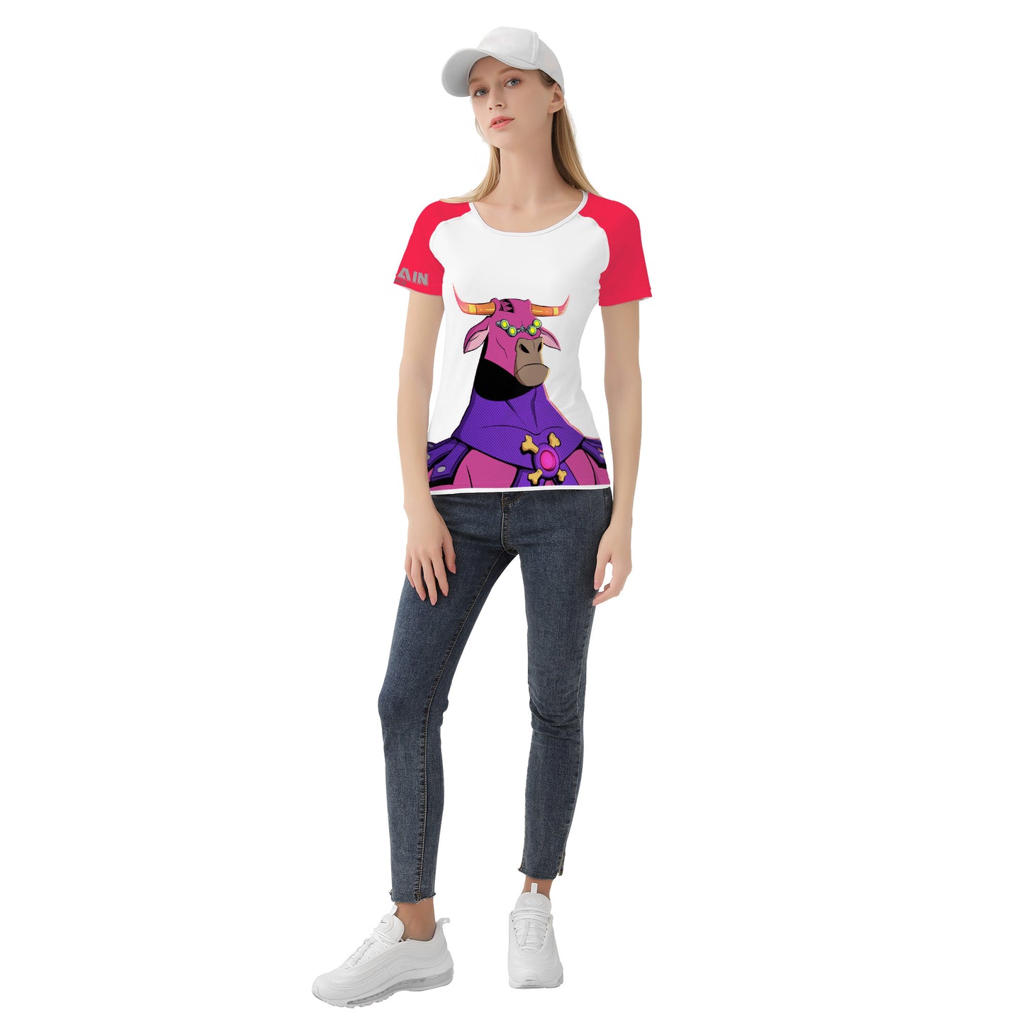 NFH VILLAIN StreetWear - All Over Print - Women's T Shirt V1