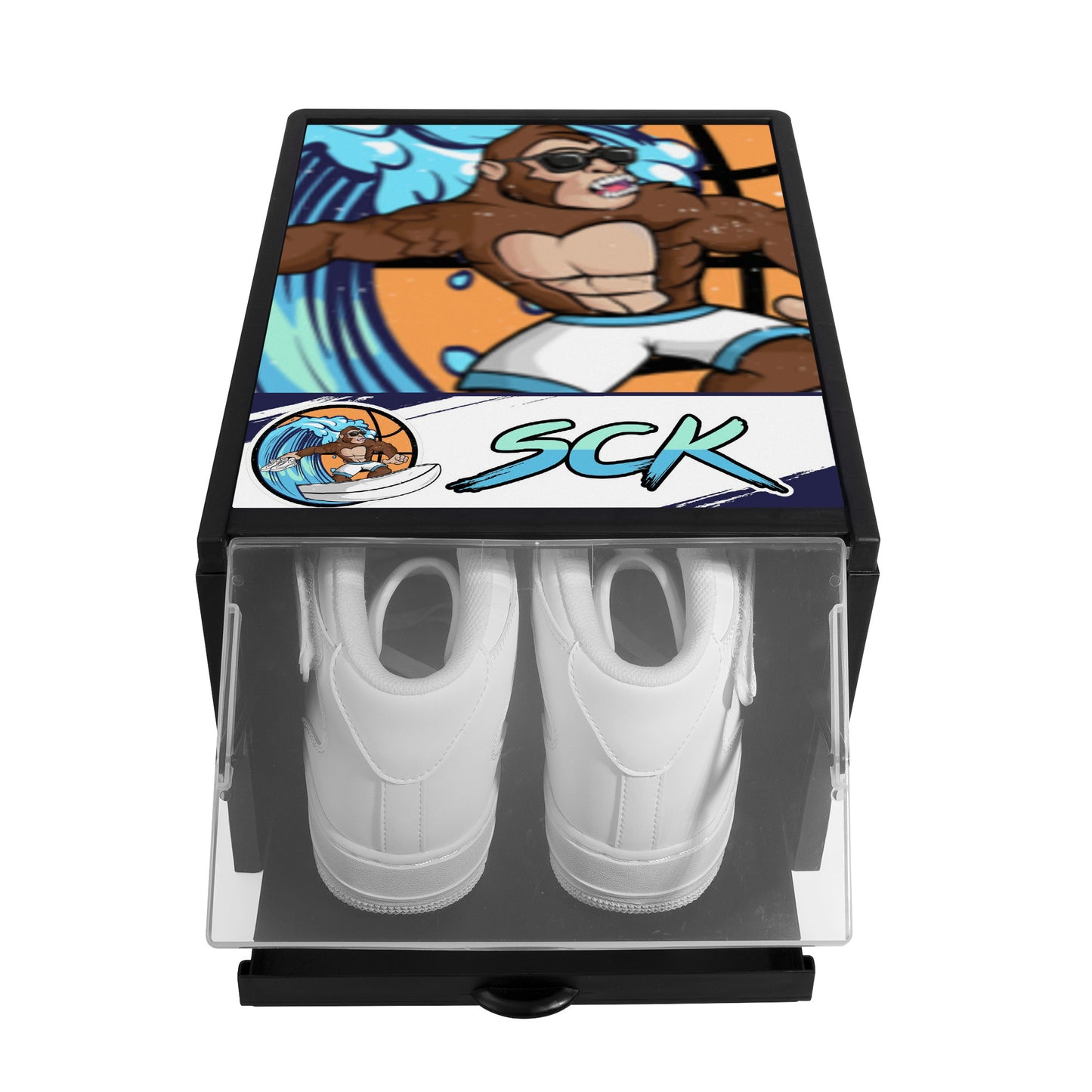 Surf City Kongs Custom Printed Shoe Box V1