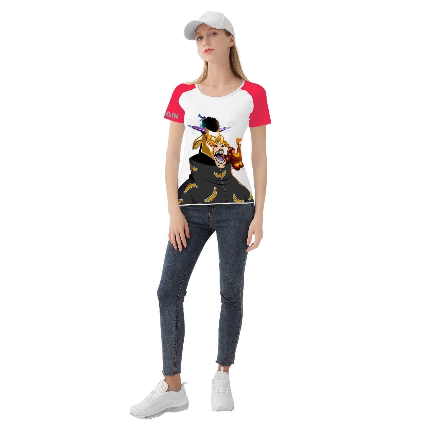 NFH VILLAIN StreetWear - All Over Print - Women's T Shirt V2