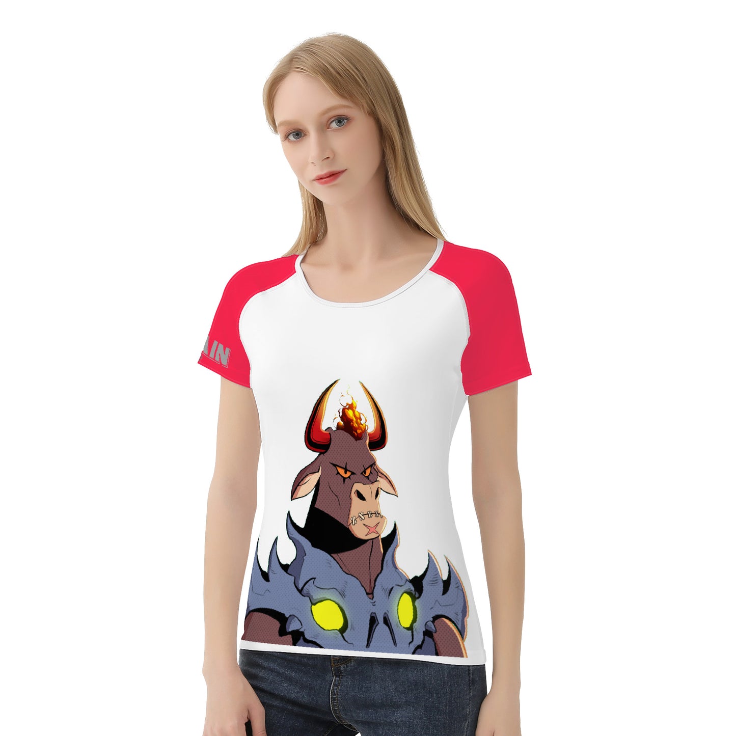NFH VILLAIN StreetWear - All Over Print - Women's T Shirt V3