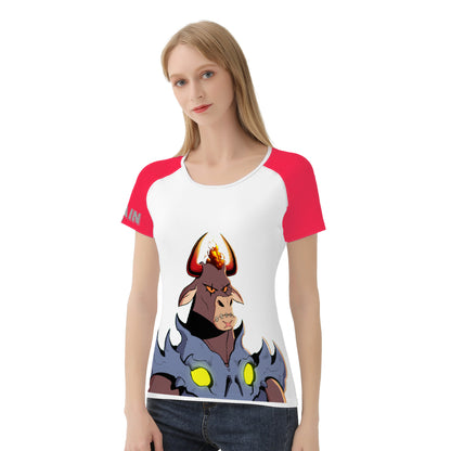 NFH VILLAIN StreetWear - All Over Print - Women's T Shirt V3