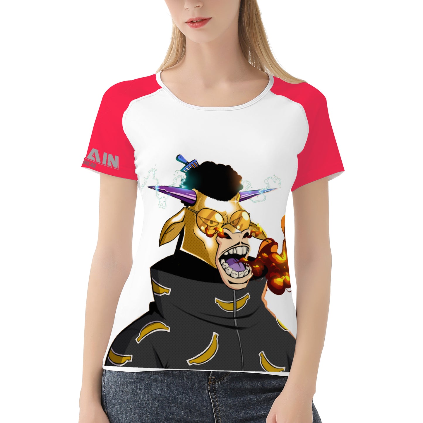 NFH VILLAIN StreetWear - All Over Print - Women's T Shirt V2